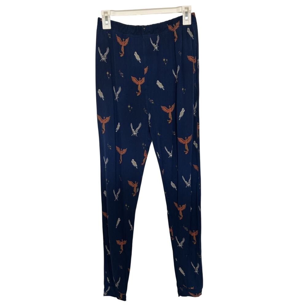 Kyte Baby Harry Potter Navy Blue Flight Print Pajama Pants Bamboo Men’s XS